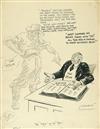 McCUTCHEON, JOHN TINNEY. Group of 4 political cartoons.